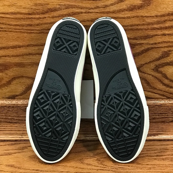 🎁 Converse One Star Ox Dark Sangria Shoes - Picture 6 of 7